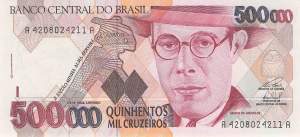 500000 Cruzeiros 1990